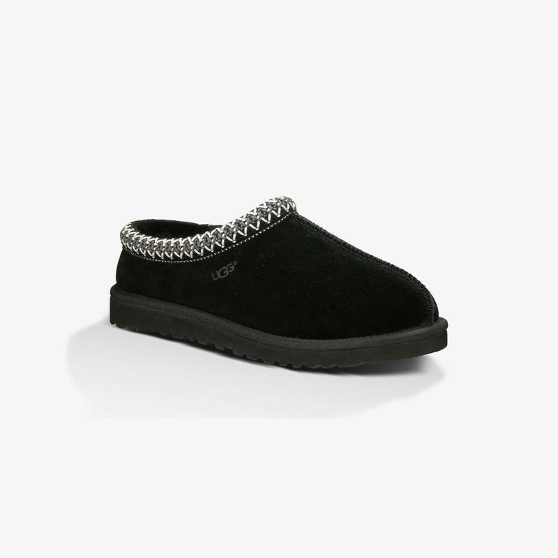 Chausson UGG Tasman Femme Noir Soldes 914RWELB